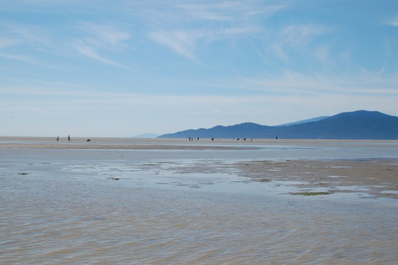 Spanish banks, Vancouver, low tide