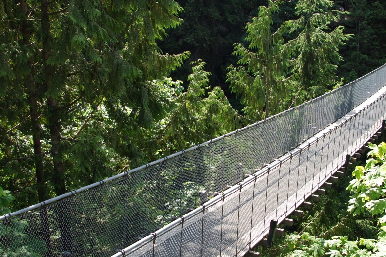 Capilano suspension bridge, Vancouver