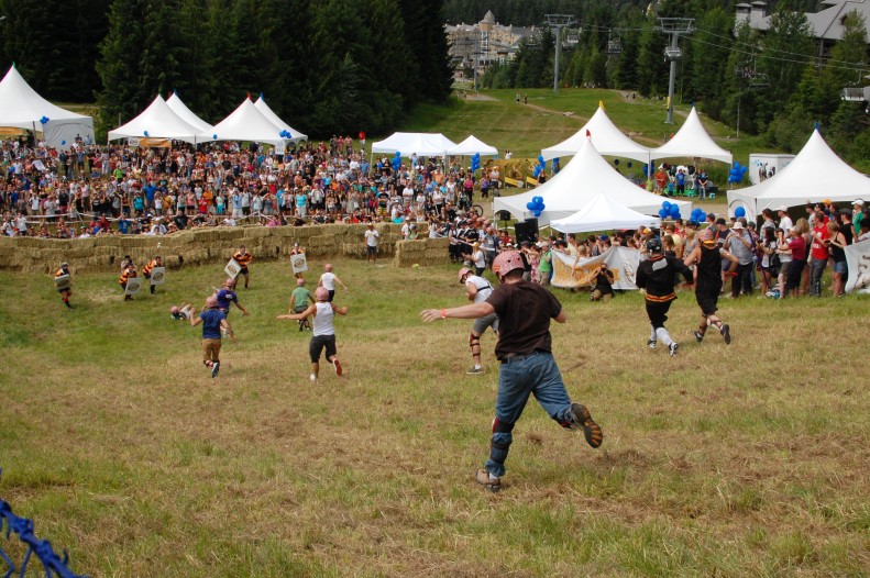 Cheese rolling Whistler