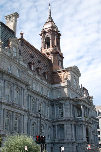 Montreal old town on wide angle wanderings