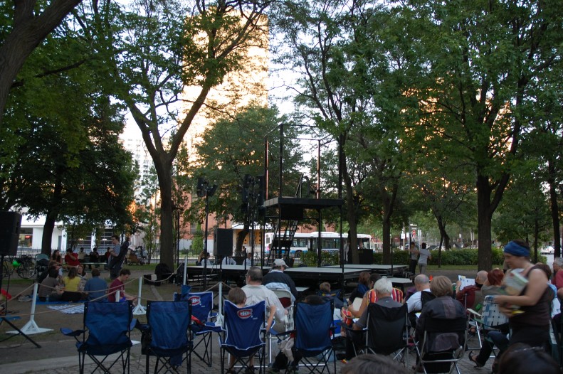 Shakespeare in the park, Montreal