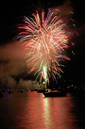 English Bay Vancouver, celebration of light