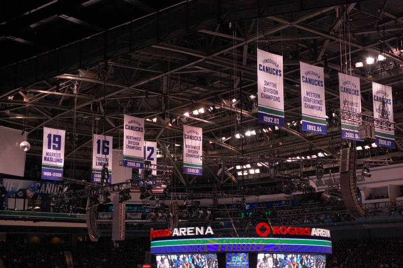 Canucks playing Edmonton Oilers at Rogers arena