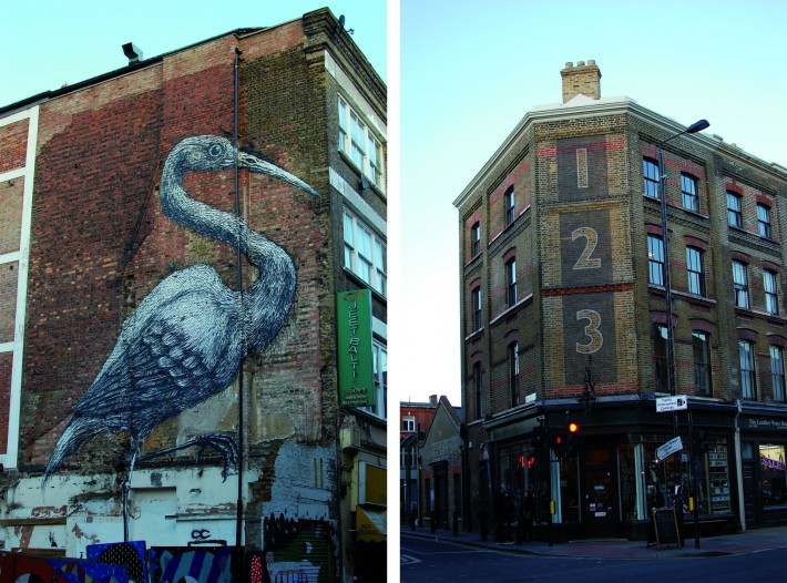 Shoreditch London on Wide angle wanderings